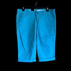DKNY bright blue Bermuda shorts